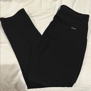 Calvin Klein Black Dress Pants Classic Straight Leg